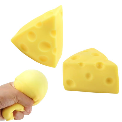 Squishy Cheese Wedge Fidget (2-Pack)
