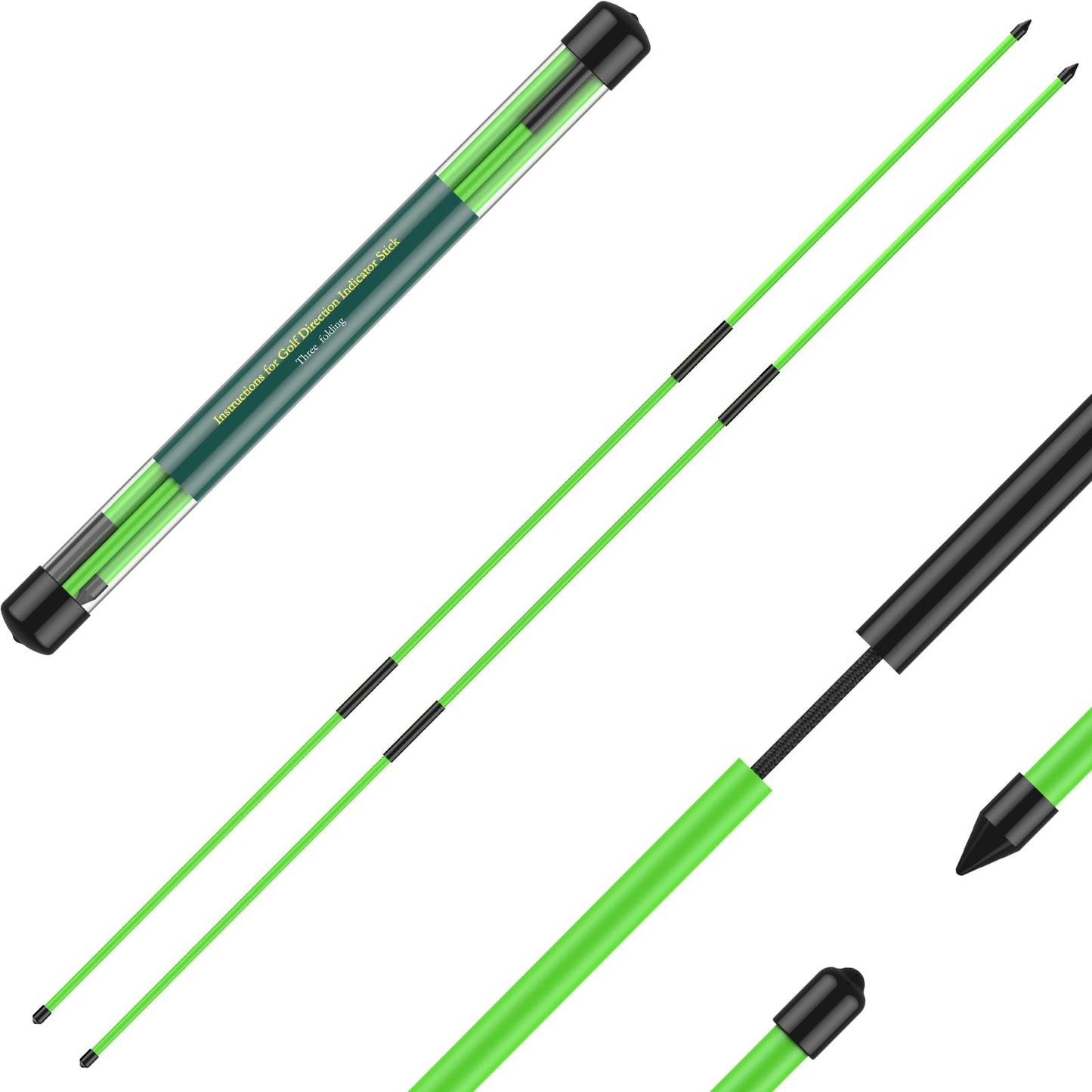 Golf Alignment Sticks (2-Pack)