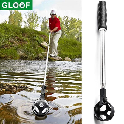 Telescopic Golf Ball Retriever – Aluminum Alloy, Water & Rough