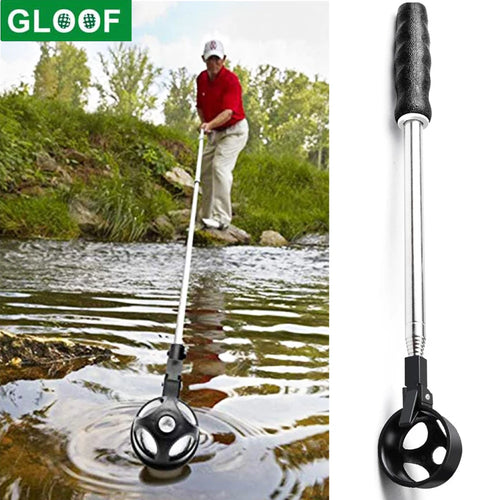 Telescopic Golf Ball Retriever – Aluminum Alloy, Water & Rough