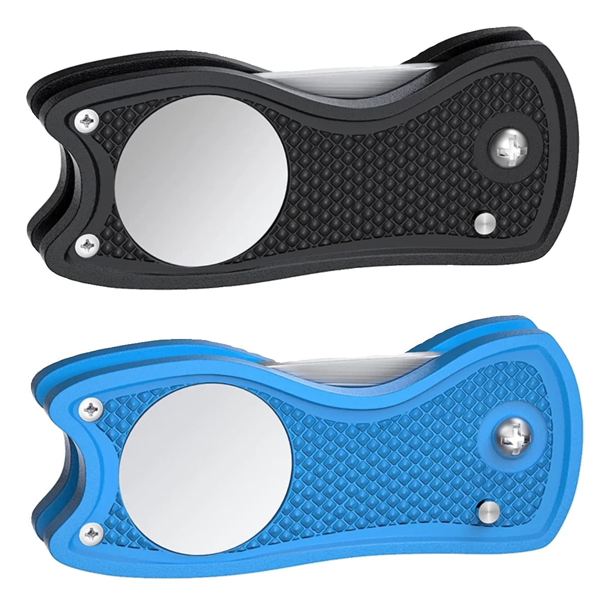 Golf Divot Repair Tool with Magnetic Ball Marker & Hat Clip