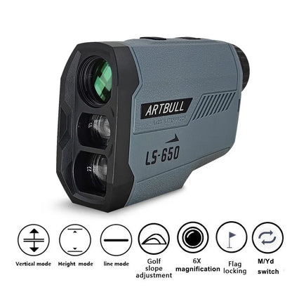 Golf Laser Rangefinder – 1200M Range, Flag Lock & Slope Mode