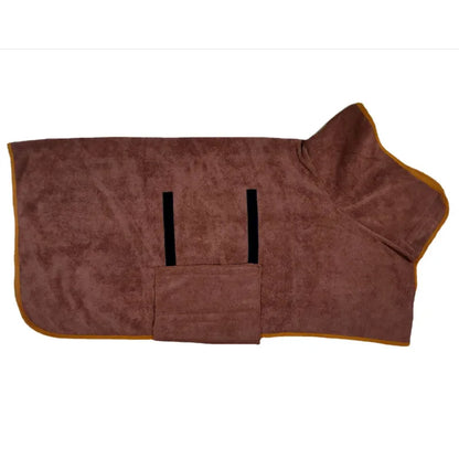 QuickDry Microfiber Dog Bathrobe