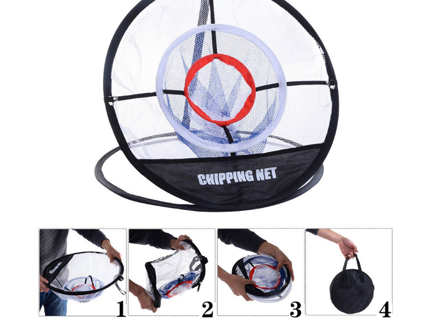 Golf Chipping Practice Net - Foldable Three-Layer Target