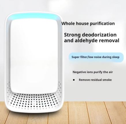 Premium Household Anion Air Purifier – Odor Eliminator & Deodorizer for Home, Pet, Bathroom, Office