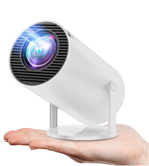 4K Mini Smart Projector with 180° Rotation
